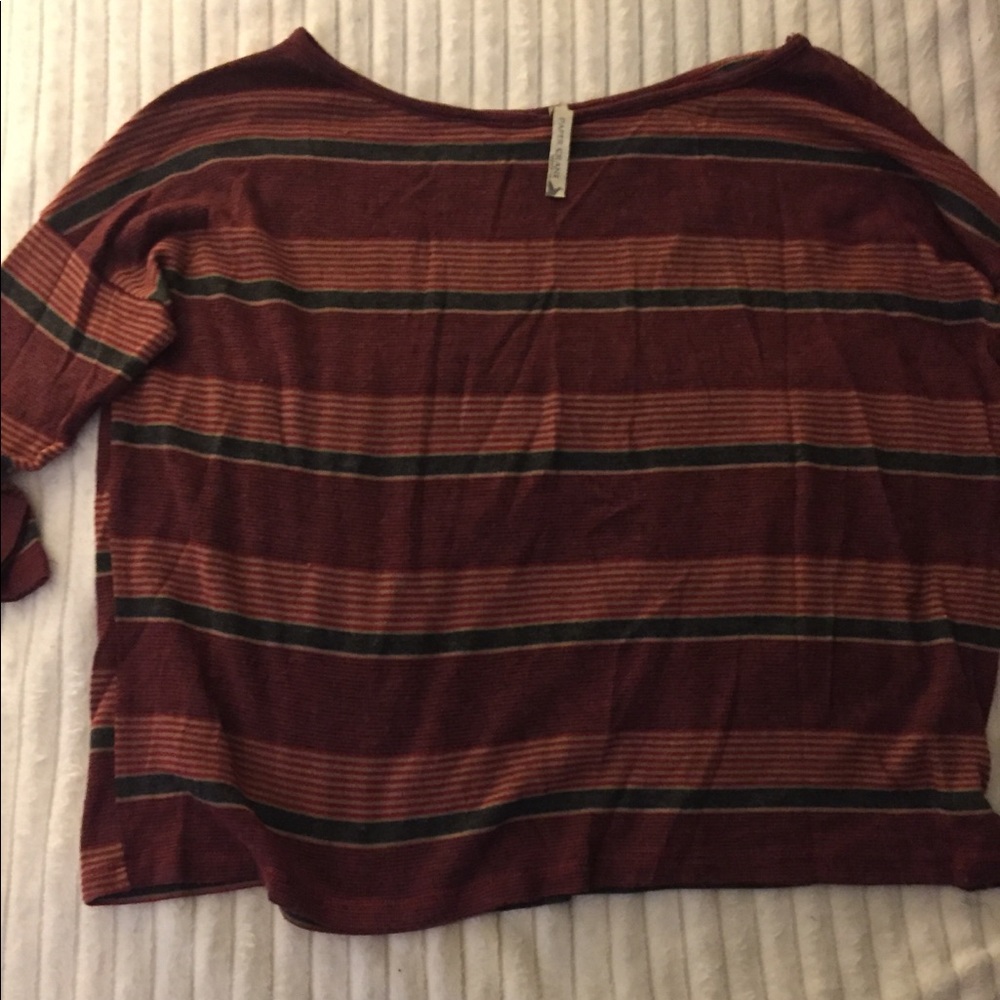 Stripped crop top